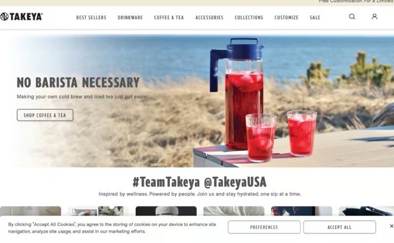 Campaña No Barista Necessary de Takeya